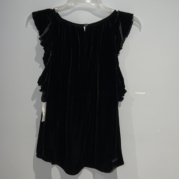 GAP black flare shirt. US 6. - Picture 3 of 7